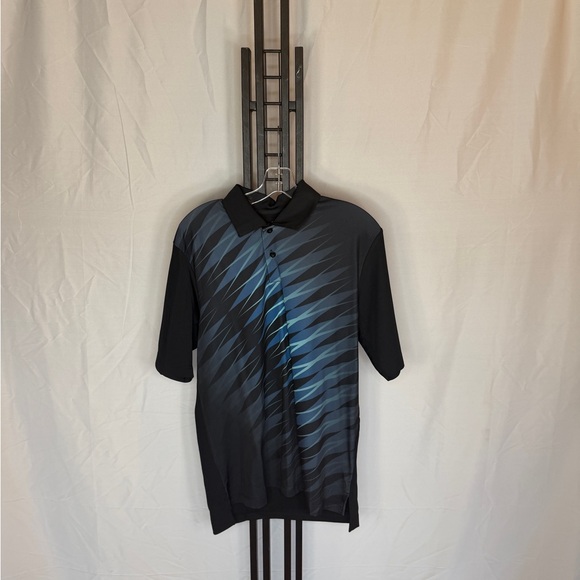 Under Armour Other - Under Armour Men's Polo in Black and Blue Pattern